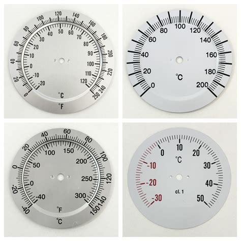 -20-120c/F Bimetal Thermometers a Series Stem Angle Adjustable ...