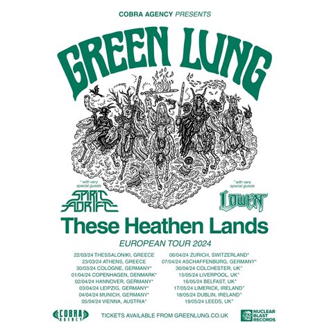 GREEN LUNG Announce 2024 European Touring