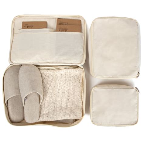 Buy Natural Fabric Travel Organisers Online | Sustainable Travel ...
