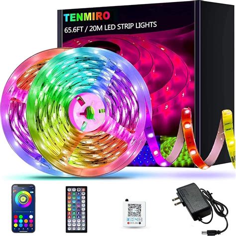 Tenmiro 65.6ft Led Strip Lights, Ultra Long RGB India | Ubuy