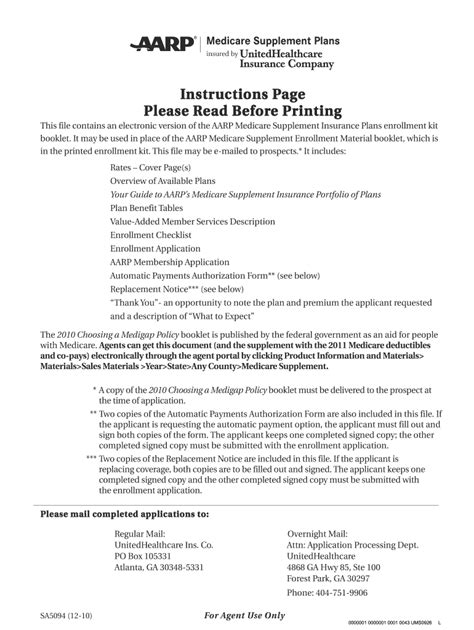 Fillable Online Plan A - UnitedHealthcare Medicare Solutions Fax Email ...