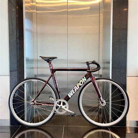 Weapon fixie bike/frame setw$790/complete bike $1090/brand new/weapon ...