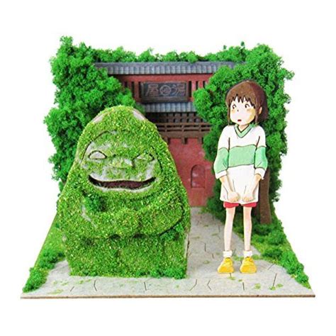 Sankei Studio Ghibli Spirited Away Chihiro and Sekizin Paper Craft Kit ...