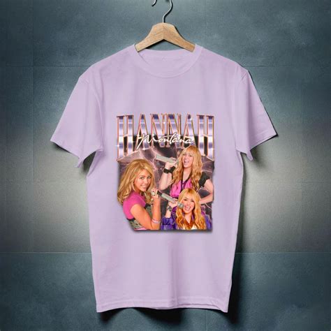 HANNAH MONTANA Shirt, Hannah Montana Fan Tees, Hannah Montana Homage ...