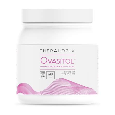 Buy TheralogixOvasitol Inositol Powder - 90-Day Supply - Myo-Inositol ...