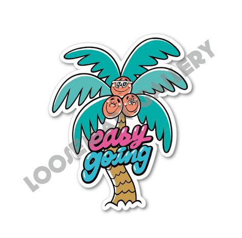 『easy going』sticker (SA04) | LOOSEMAN GALLERY official shop