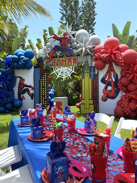 Spider-Man Birthday Party Ideas | Photo 29 of 30 | Catch My Party