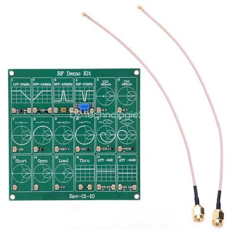 Unbranded RF Demo Kit NanoVNA Radio Frequency Test PCB Board India | Ubuy