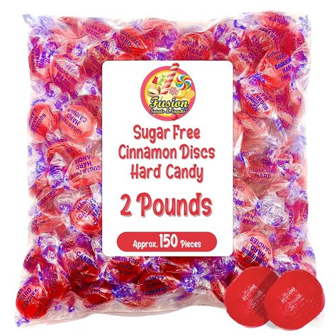 Amazon.com : Sugar Free Cinnamon Hard Candy Arcor - 2lb Bulk Bag ...