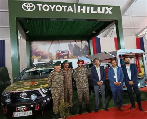 Toyota Kirloskar Motor Showcases Its Special-purpose Hilux at the East ...
