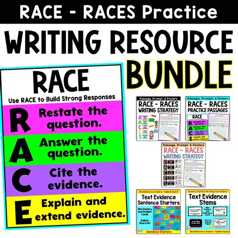 How to Teach the RACE Writing Strategy - Caffeine Queen Teacher