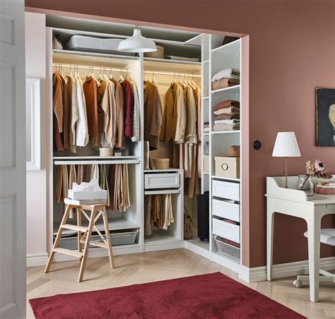 PAX corner wardrobe, white, 210/160x236 cm (823/4/631/8x931/8") - IKEA