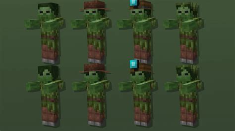 Better Zombies (150+ Zombie Variants) texture pack for Minecraft
