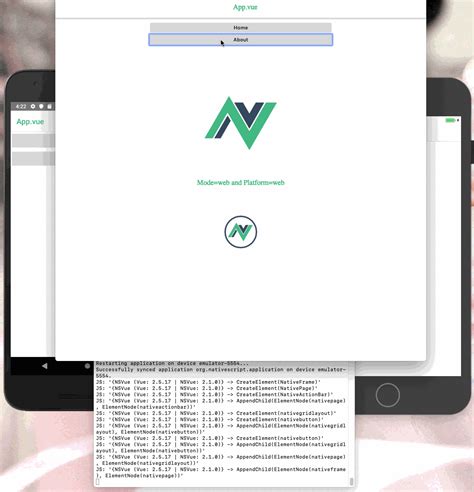 Image result for Native Script Vue and Google API