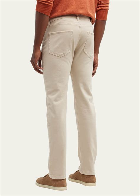 Loro Piana Men's Straight Leg 5-Pocket Pants - Bergdorf Goodman
