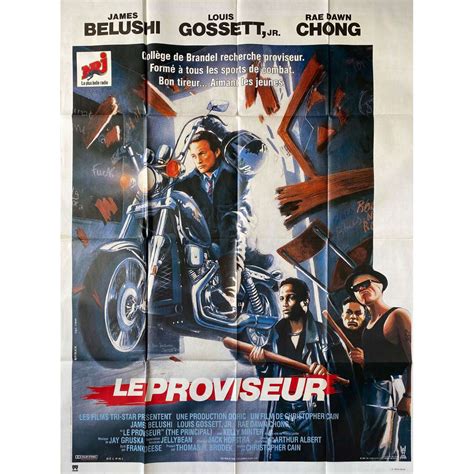 THE PRINCIPAL French Movie Poster - 47x63 in. - 1987