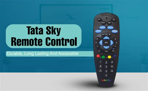 Buy Tata Sky HD Set Top Box Remote Control Compatible with Tata Play HD ...