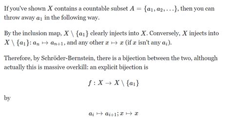 Image result for Infinite Set Math