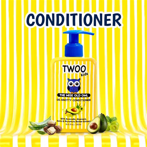 De-Knotty Conditioner For Kids – TWOO The Wise Old Owl