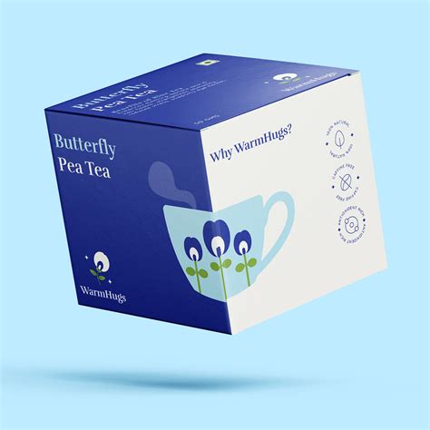 WarmHugs | Premium Blue Tea – Butterfly Pea, Chamomile & Spearmint