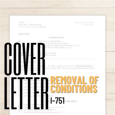 Cover Letter: I-751 Removal of Conditions - Buymeacoffee
