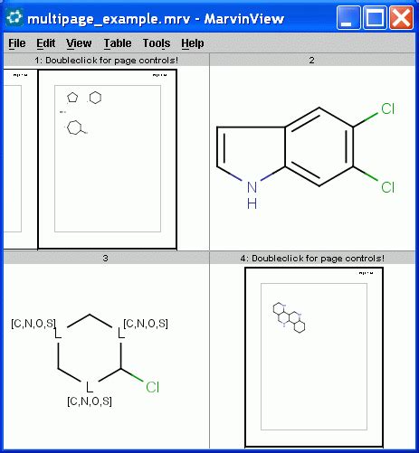 MarvinView Help: Features