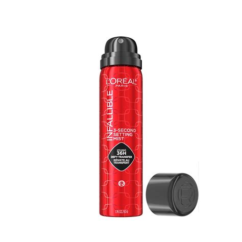 L'Oreal Paris Infallible Liquid Setting Spray, Microfine Mist, up to ...