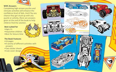 Buy Hot Wheels Activity Book with Stickers Book Online at Low Prices in ...