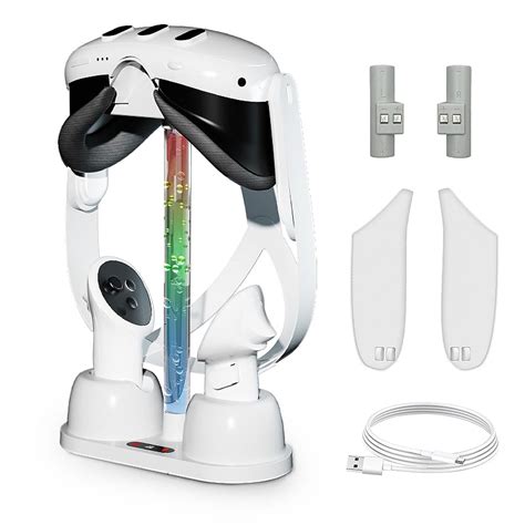 Buy BeisDirect VR Controller Charging Dock Compatible with Meta Quest 3 ...