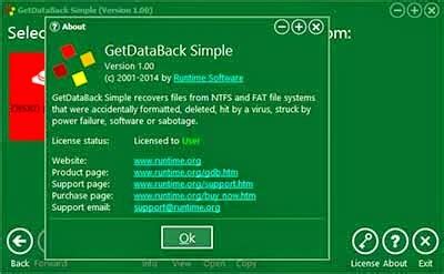 Image result for GetDataBack Simple 5 01 License Key