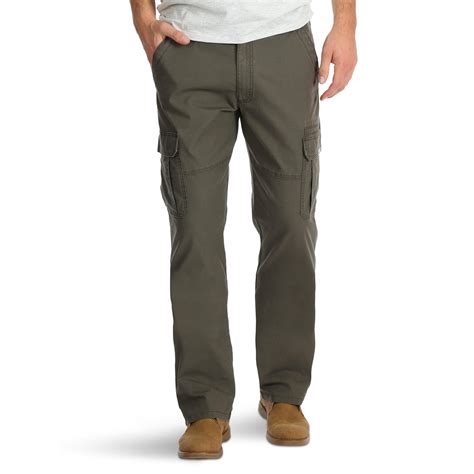Wrangler Men's and Big Men's Relaxed Fit Cargo Pants With Stretch ...