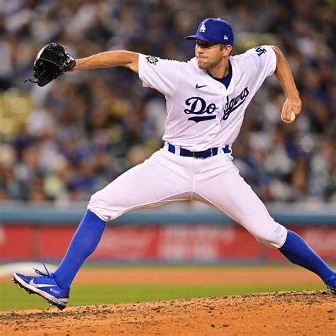 Download Tyler Anderson Throwing Baseball For Dodgers Wallpaper ...