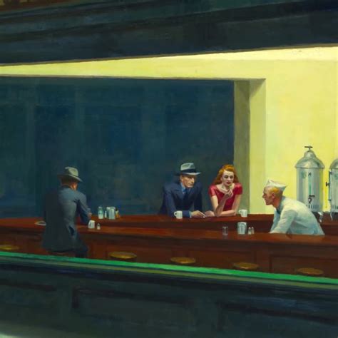 Nighthawks Edward Hopper High Resolution