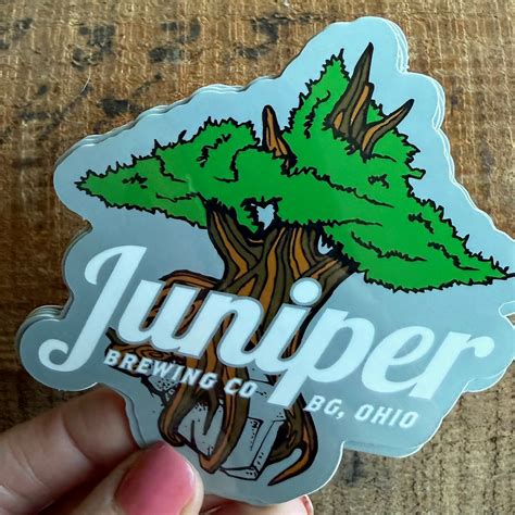Juniper Brewing Co Brewery Sticker – Tin Tackers