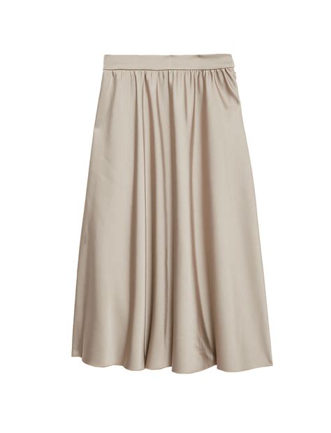 Buy Satin Midaxi Circle Skirt at Marks & Spencer