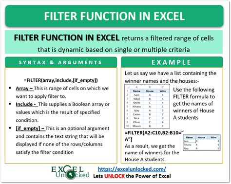 Excel Filter Function 2019 的图像结果