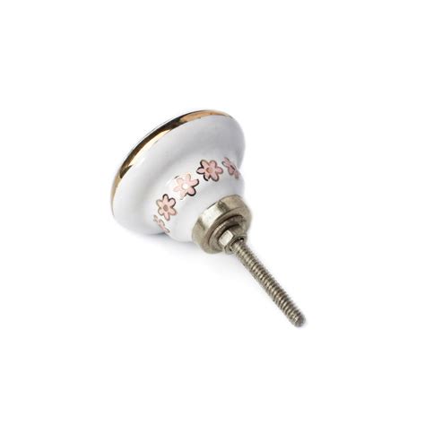 Birdsong Gold Ceramic Cupboard and Cabinet Door Knob – Spruce and Pop