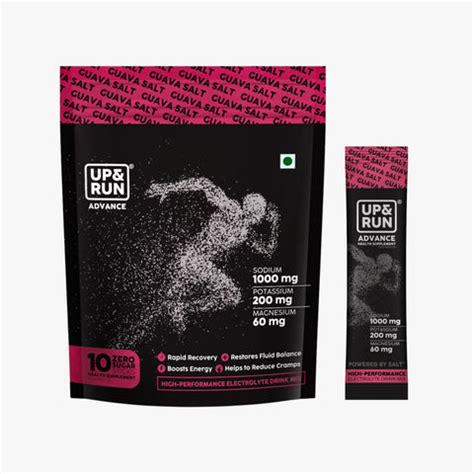 UP&RUN Advance - Zero Sugar Electrolytes | Guava