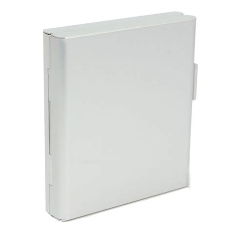 Aluminum Cigarette Case Storage Container, Double Sided Flip Open ...