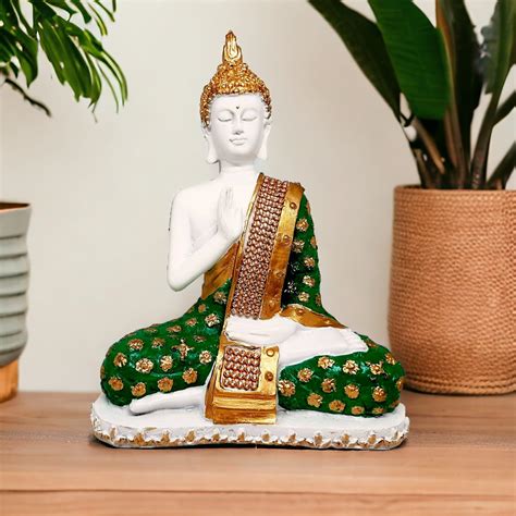 Buy ascension Sitting Buddha Idol Statue Showpiece for Home & Office ...