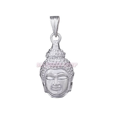 Buy Gautama Buddha Face Pendant in 925 Sterling Silver online