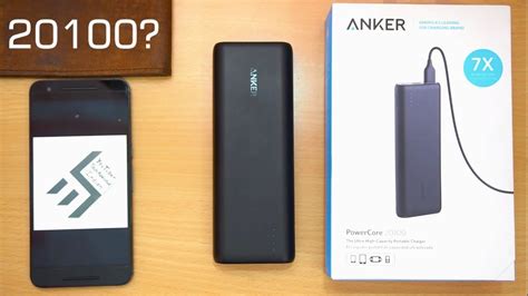 Anker PowerCore 20100 Review: Power for a week! - YouTube