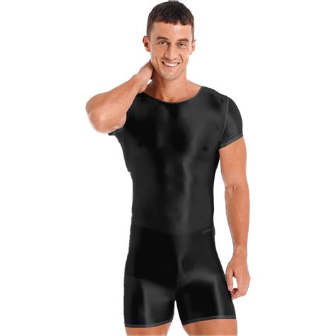 Lycra Spandex Bodysuit Men