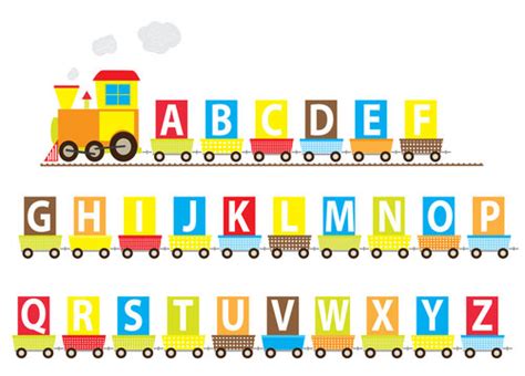 Image result for ABC Model Train Alphabet
