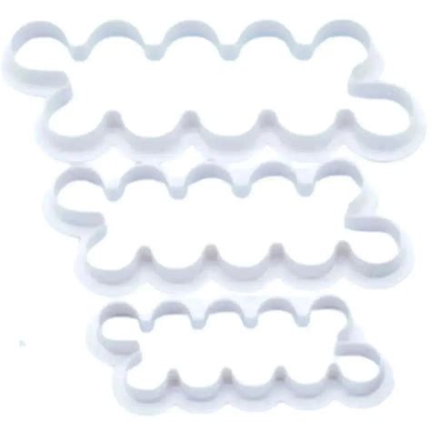 3 Pcs Rose Fondant Biscuit Cookie Plunger Cutter – wholesale ...