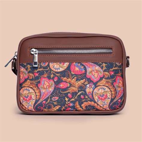 Paisley Print Sling Bag