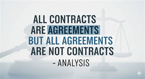 All Contracts Are Agreements but All Agreements Are Not Contracts ...