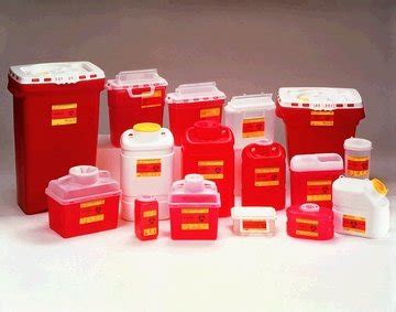B-d Multi-use One-piece Sharps Containers 8.2 Quart Regular Funnel ...