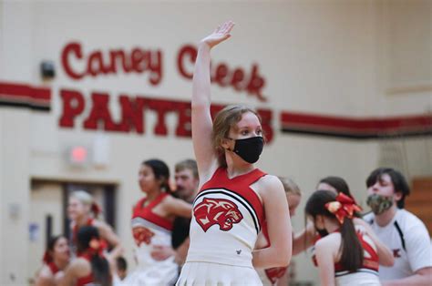 Caney Creek cheer squad marks milestone in UIL competition