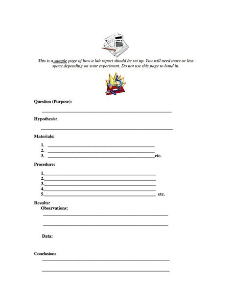 Science Lab Report Example 的图像结果